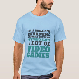 Funny Gaming T - Shirt für Geeks und Gamer