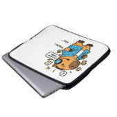 Funny Gaming Tablet Case – Lag Is My Enemy Design (Vorne Knopf)