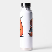 Funny Gaming Thermos – Capybara Retro Style Trinkflasche (Links)
