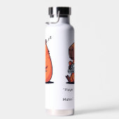 Funny Gaming Thermos – Capybara Retro Style Trinkflasche (Rechts)