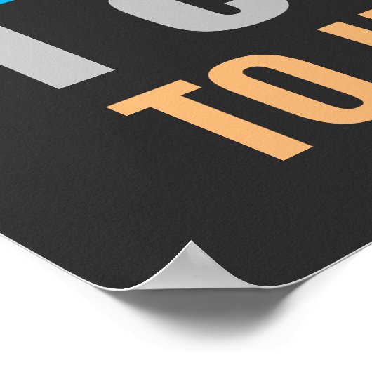 Funny Gaming Zitat Poster (Ecke)