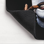 Funny Gangster Gangsta Hip Hop Hiphop Gold Teeth H Mousepad (Ecke)