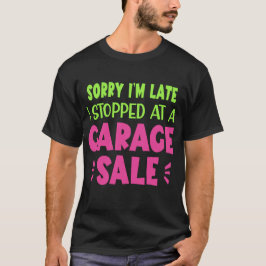 Funny Garage Sale T - Shirt, Neon T-Shirt
