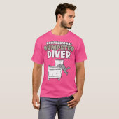 Funny Garbage Diver Trash Picker Dumpster U T-Shirt (Vorne ganz)