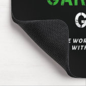 Funny Garbage Man Saying Trash Man Garbage Truck D Mousepad (Ecke)