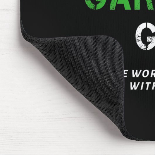 Funny Garbage Man Saying Trash Man Garbage Truck D Mousepad (Ecke)