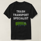Funny Garbage Man Sprichwort Trash Man Garbage Tru T-Shirt (Design vorne)