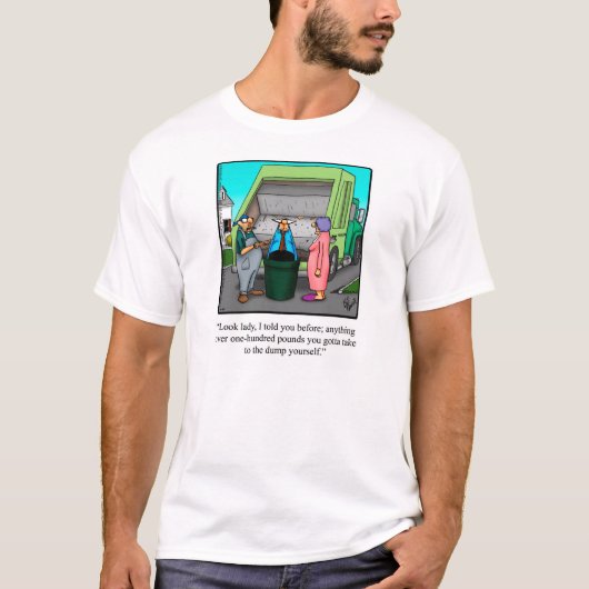Funny Garbage Men Spaß Tee Shirt (Vorderseite)
