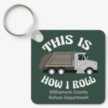 Funny Garbage Truck Driver So Roll ich