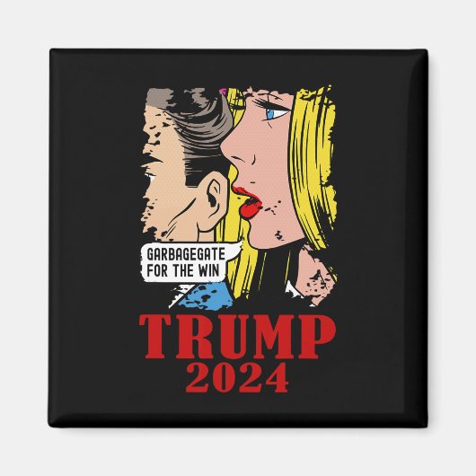 Funny Garbage Trump Garbagegate für den Sieg Trump Magnet (Vorne)