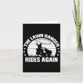 Funny Garden And Mow Fields Sayings The Lawn Range Karte (Vorderseite)