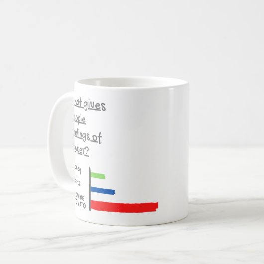 Funny Gardeners Growing Tomatos Meme Custom Tasse (Vorderseite Links)