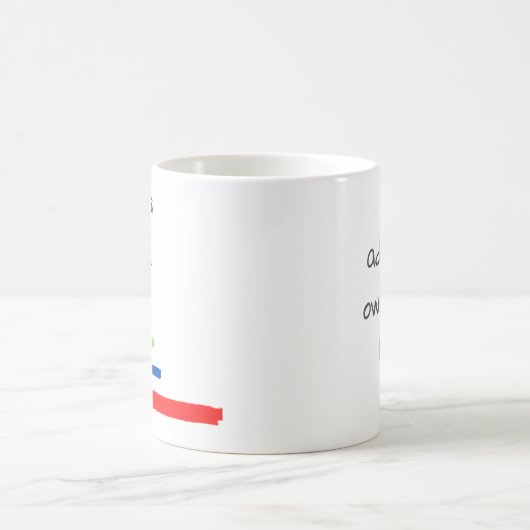 Funny Gardeners Growing Tomatos Meme Custom Tasse (Mittel)