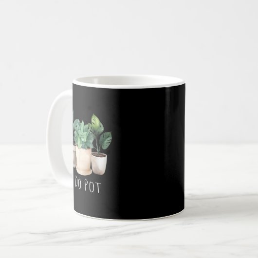 Funny Gardening Designs I Do T Garden - Uni-adults Kaffeetasse (Vorderseite Links)