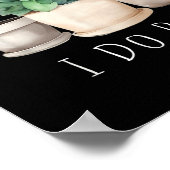 Funny Gardening Designs I Do T Garden - Uni-adults Poster (Ecke)