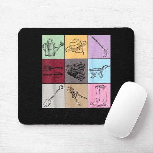 Funny Gardening Lover S Plant Lover , Men's G Clic Mousepad (Mit Mouse)