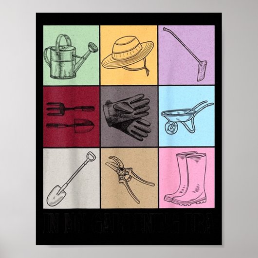 Funny Gardening Lover S Plant Lover , Men's G Clic Poster (Vorne)