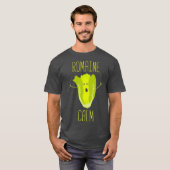 Funny Garening Pun Romaine Calm Gardener Geschenk T-Shirt (Vorne ganz)