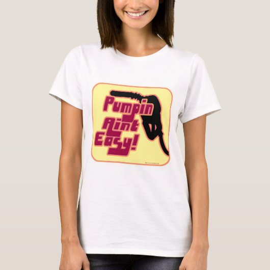 Funny Gas Pump Schmerz Slogan Design T-Shirt (Vorderseite)