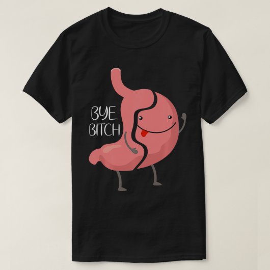 Funny Gastric Sleeve Bariatric VSG Operation Gastr T-Shirt (Design vorne)
