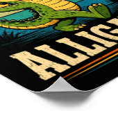 Funny-Gator-Goodbye- Poster (Ecke)