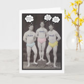 Funny Gay Birthday Karte (Gelbe Blume)