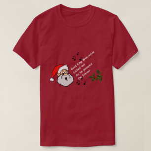 Funny Gay Christmas Wenceslas auf Steven gespielt T-Shirt