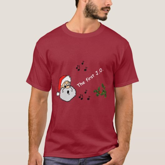 Funny Gay Weihnachten Shirt Der erste J O LGBTQ Sp (Vorderseite)