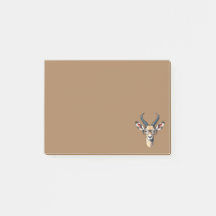 Funny Gazelle Gesicht für Safari und Brillenliebha