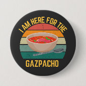 Funny Gazpacho Button (Vorderseite)