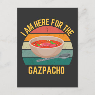 Funny Gazpacho Postkarte