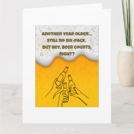 Funny Geburtstagskarten für Männer Karte
