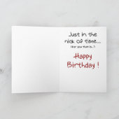 Funny Geburtstagskarten: Jungbrunnen Karte (Innenseite)