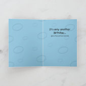 Funny Geburtstagskarten: Keine Angst Karte (Innenseite)