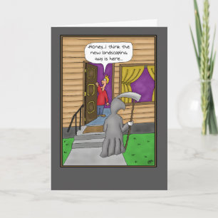 Funny Geburtstagskarten: New Landscaper Karte