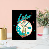 Funny Gecko Spater Acrylschild (Hochzeit)