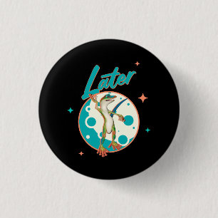 Funny Gecko Spater Button