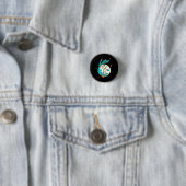 Funny Gecko Spater Button (Beispiel)
