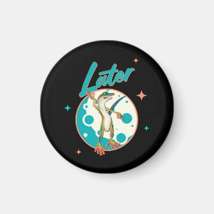 Funny Gecko Spater Magnet