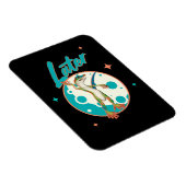 Funny Gecko Spater Magnet (Rechte Seite)