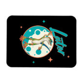 Funny Gecko Spater Magnet (Horizontal)