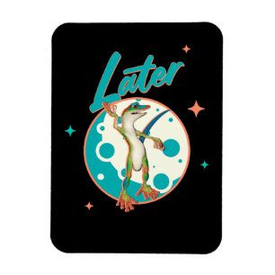 Funny Gecko Spater Magnet