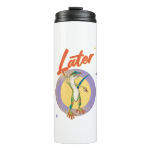 Funny Gecko Spater Thermosbecher
