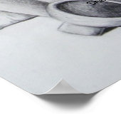 Funny Gedicht Stillleben Garten Werkzeuge Kunst Poster (Ecke)