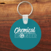 Funny Geek Engineer Chemical Engineering Major Schlüsselanhänger (Vorderseite)