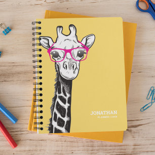 Funny Geek Giraffe Name 2025 Planer