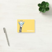 Funny Geek Giraffe Yellow Post-it-Notes Post-it Klebezettel (Büro)
