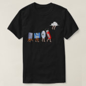 Funny Geek Programmierer Nerd Developer Computer E T-Shirt (Design vorne)