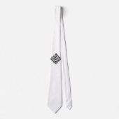 Funny Geek QR Code Frohe Weihnachts-Krawatte Krawatte (Vorderseite)