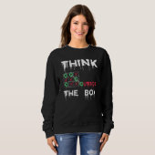 Funny Geeky Coders Illustration Compiler Games Pub Sweatshirt (Vorne ganz)